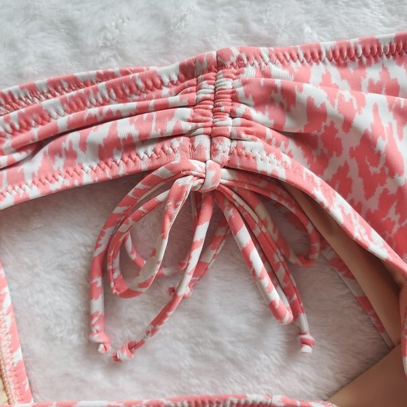 A PEA IN A POD Maternity Printed Bikini Bottom SZ L - Picture 5 of 11